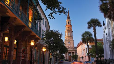The French Quarter in Charleston, South Carolina