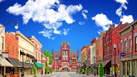 Beautiful day to explore downtown, home to more than 200 buildings on the National Register of Historic Places