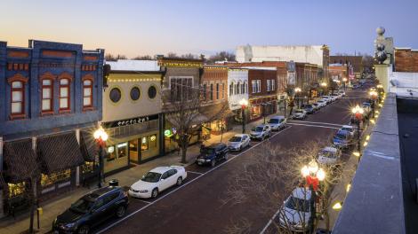 Exploring the charm of the downtown Brick District