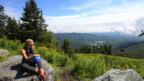Vistas do Stowe Mountain, Vermont