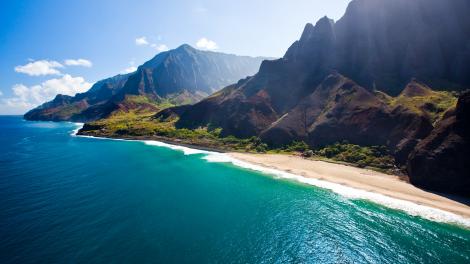 The coast of Kauaʻi
