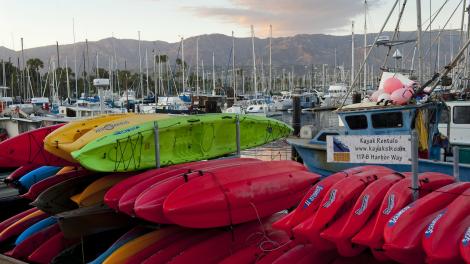 Kayaks for rent in Southern California