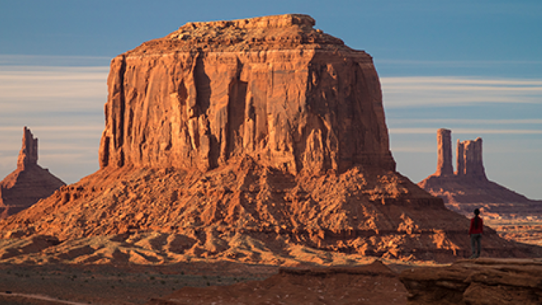 Vue sur Monument Valley depuis le John Ford's Point : incontournable pour les cinéphiles