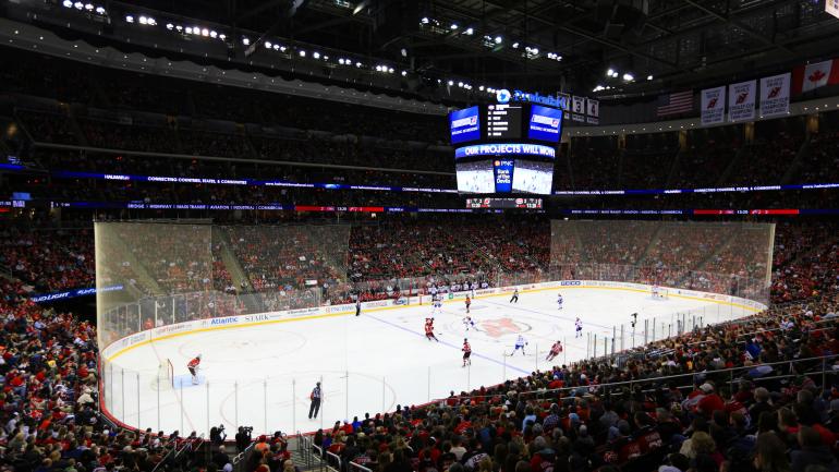 Match des New Jersey Devils au Prudential Center de Newark, New Jersey
