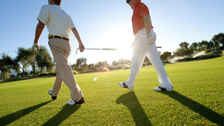 Golfing in Palm Springs, California