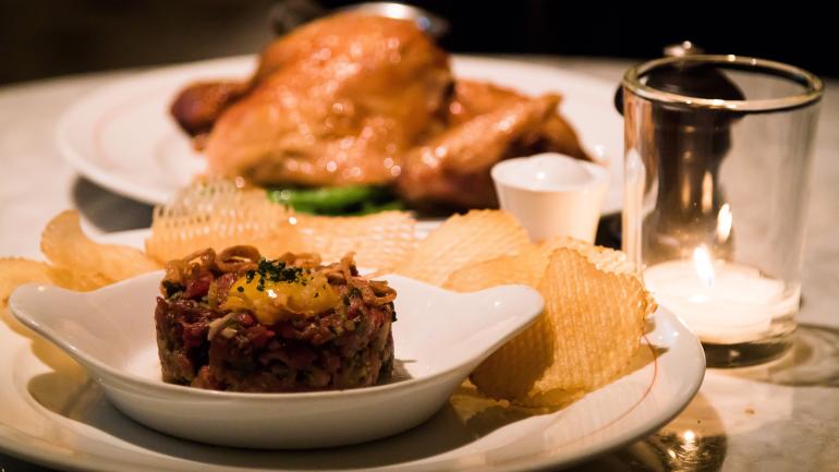 Fine dining at Bardot Brasserie