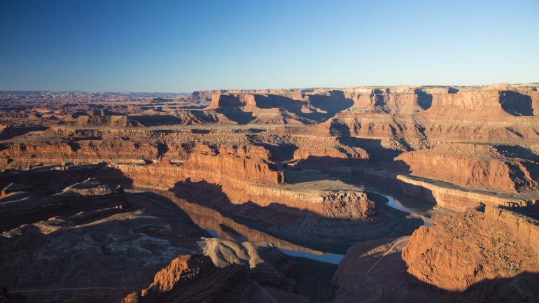 峽谷地國家公園的空照絕色美景