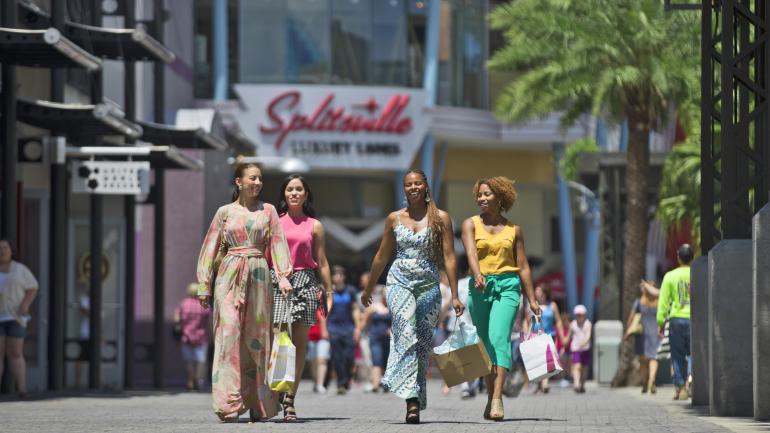 Shopping outing with friends at Disney Springs