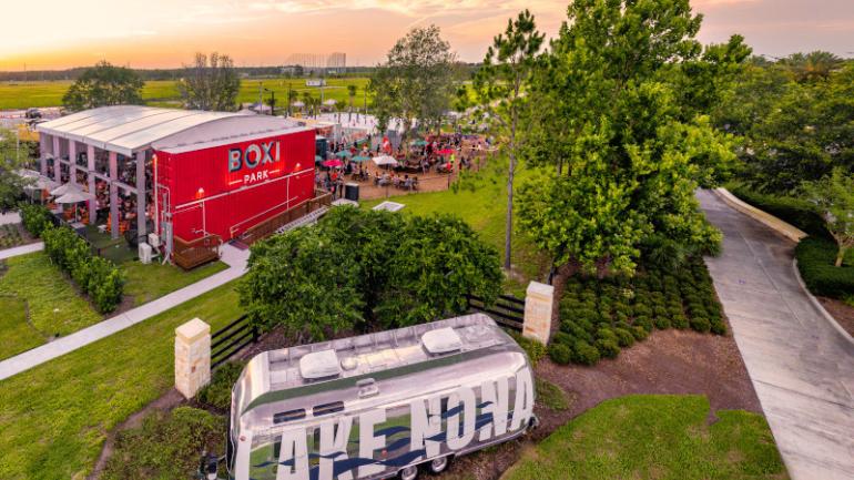 Lake Nona’s Boxi Park, a place to eat, listen to music and play 