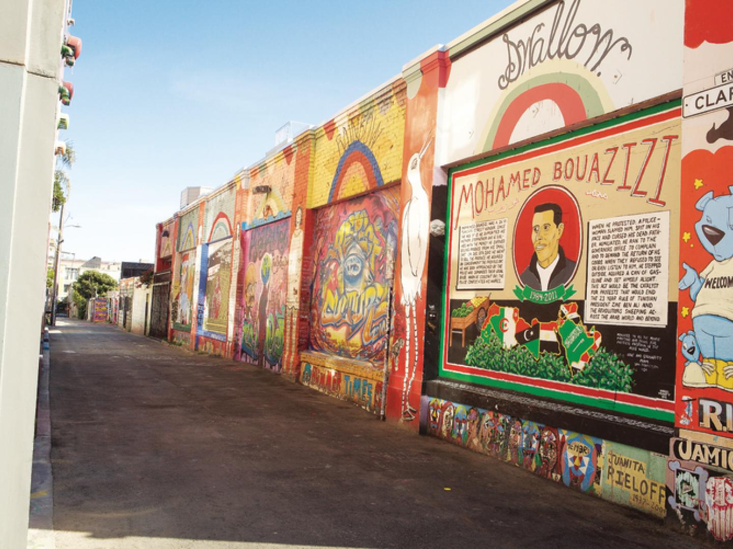 加州舊金山教會區的壁畫