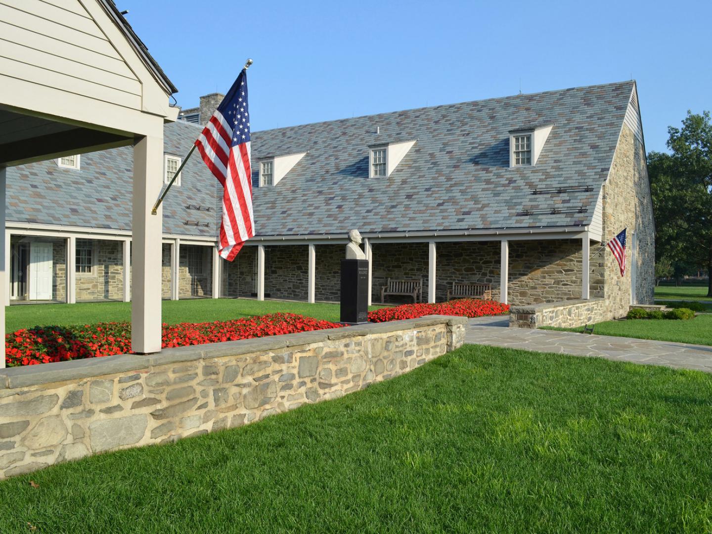 Un jour du Souvenir ensoleillé au Roosevelt Library and Museum