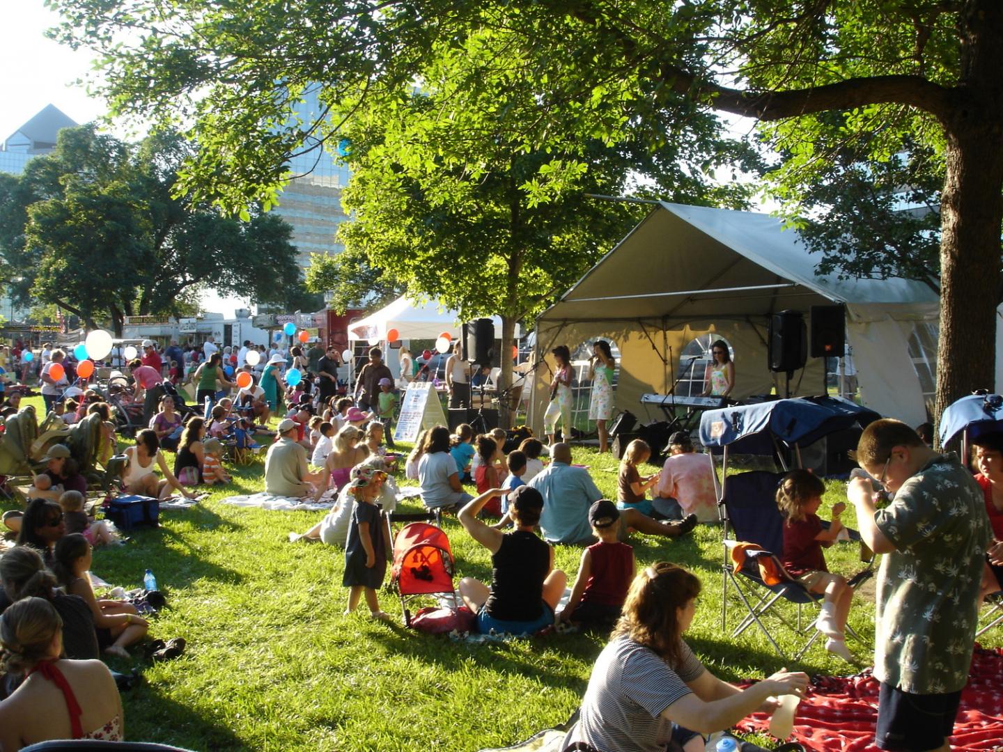 Musique et pique-nique lors de cette fête estivale