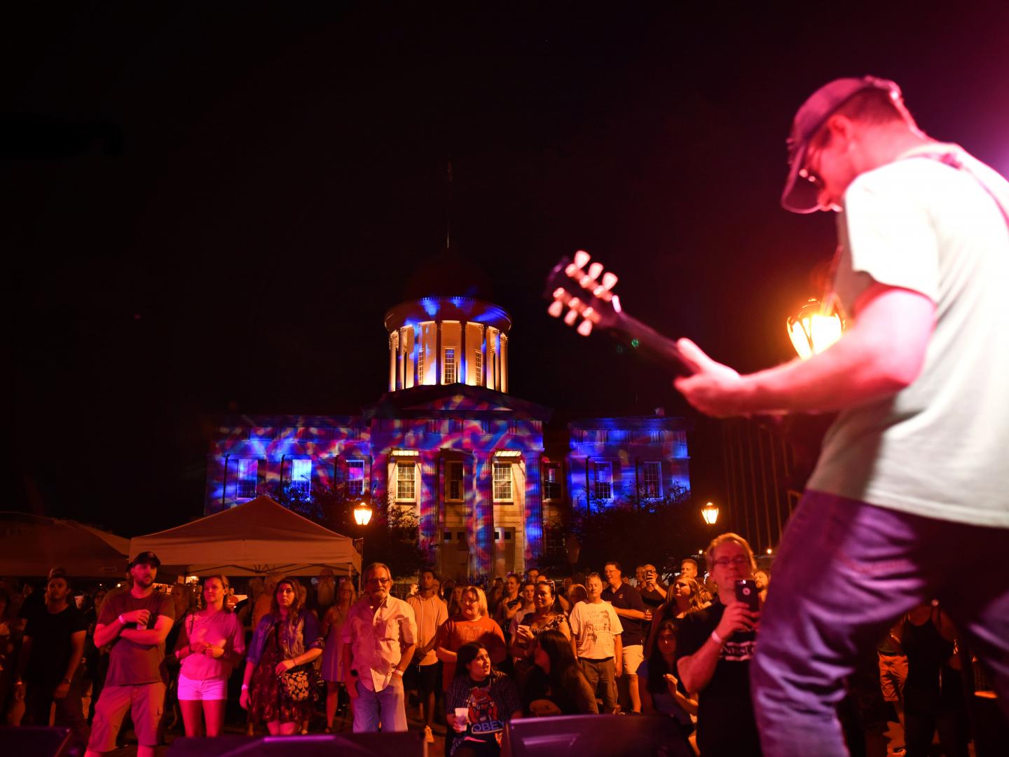 Livekonzert im Rahmen des Musikfestivals Legacy of Giving in Springfield, Illinois