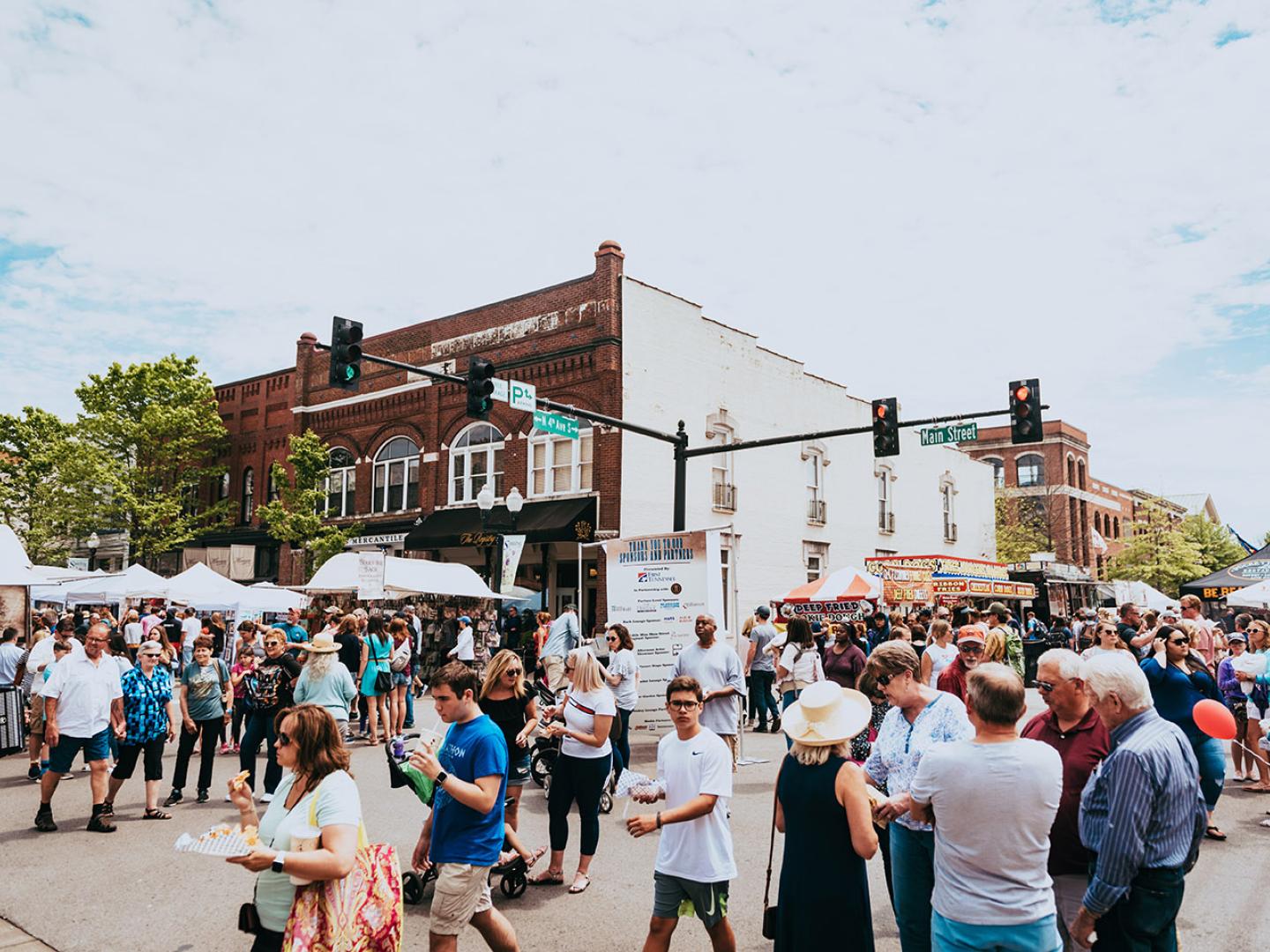 Main Street Festival en Franklin, Tennessee