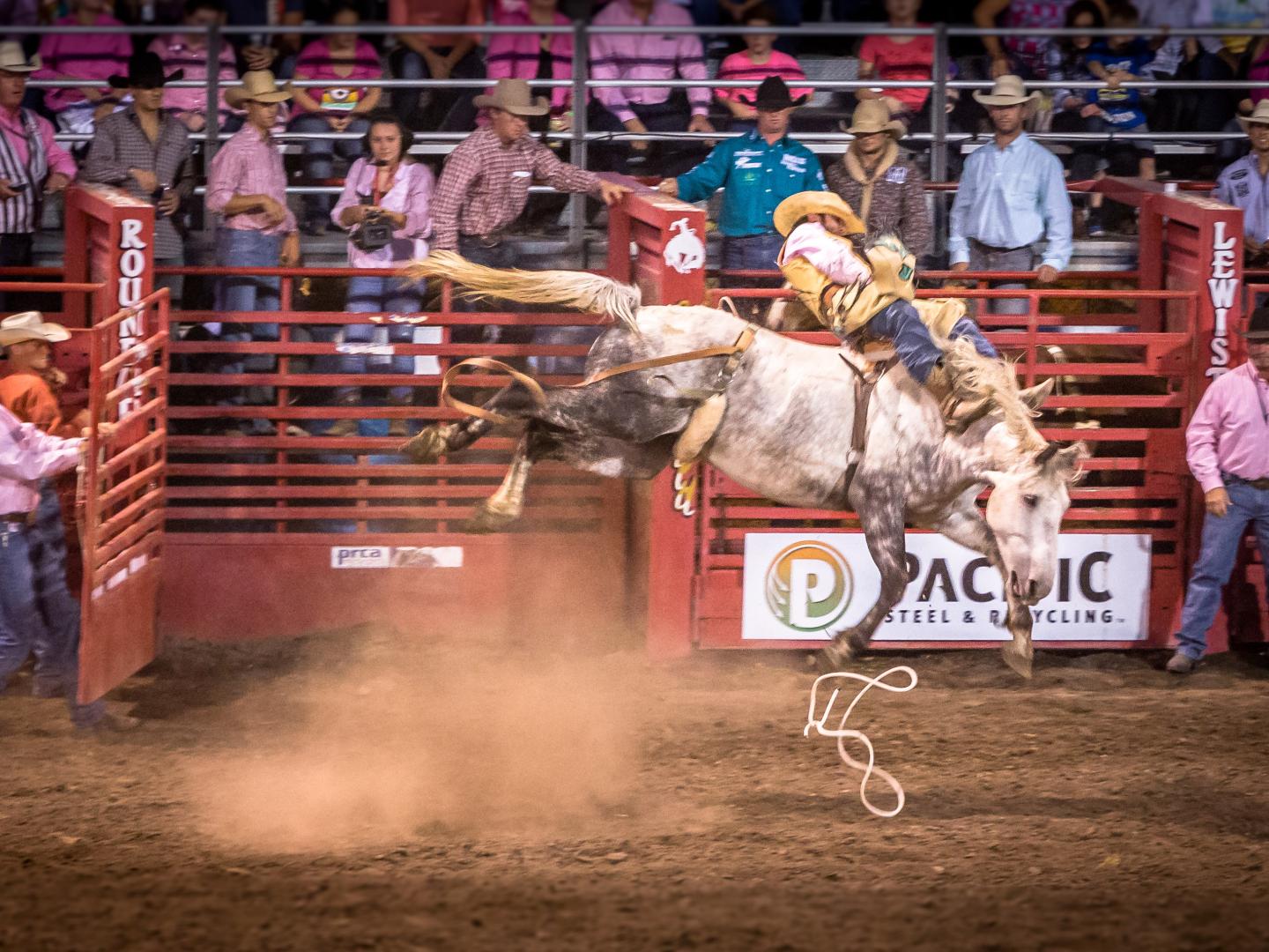 Rodeo anual de Lewiston Roundup en Lewiston, Idaho