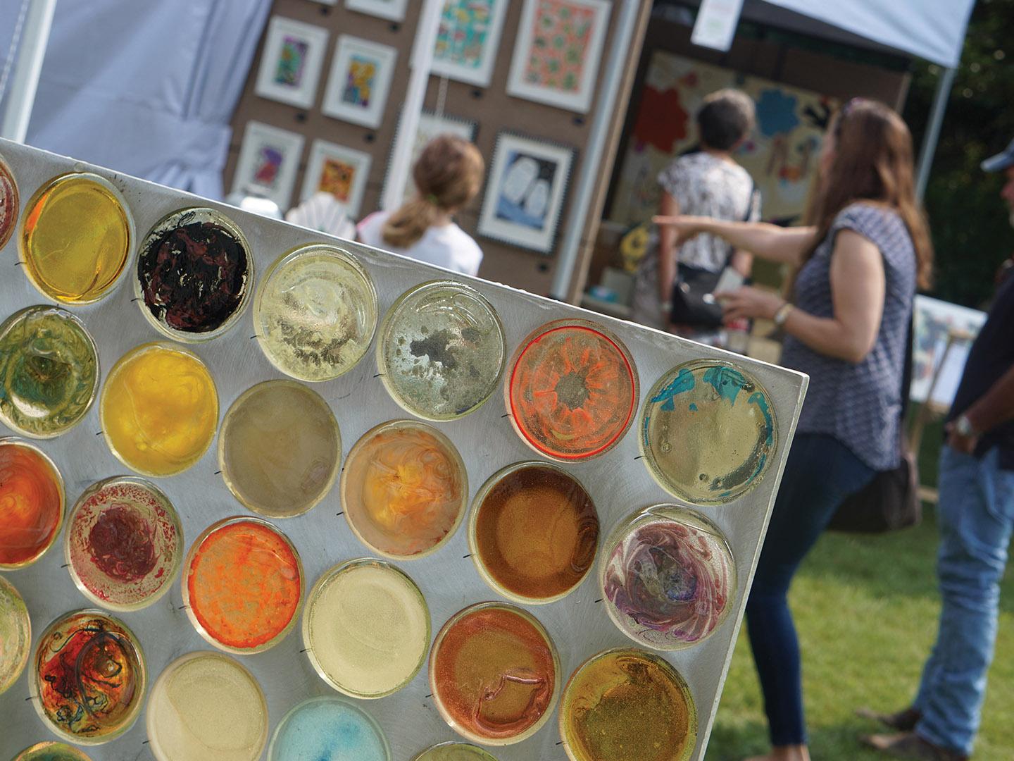 Crystal Lake Park Art Fair en Champaign, Illinois