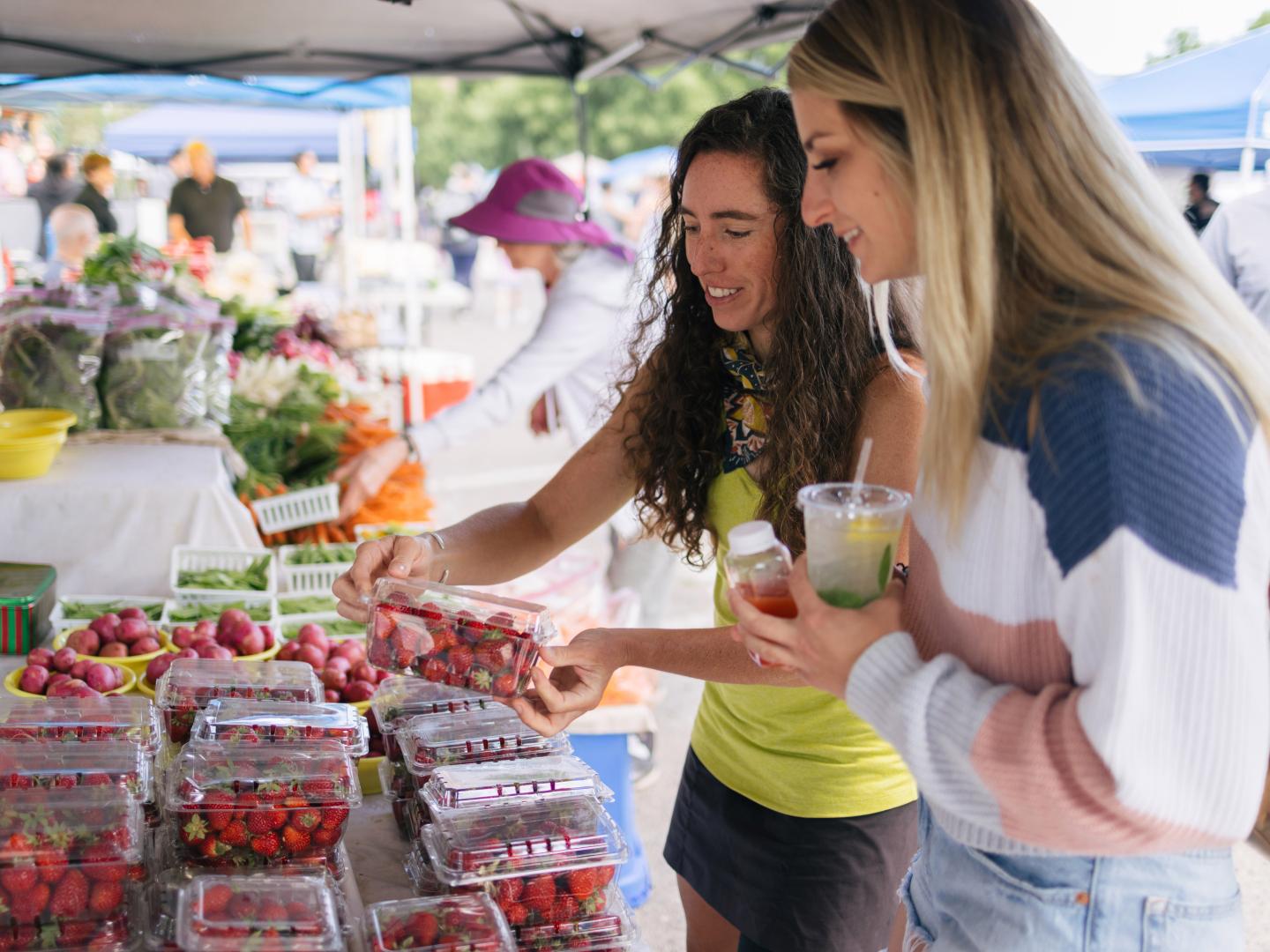 Visite du Clark Fork River Market à Missoula, Montana