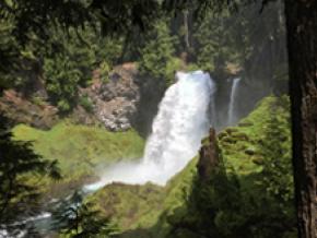 Sahalie Falls near Eugene