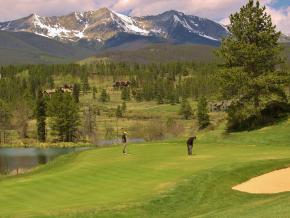 Tenmile Range views at the Jack Nicklaus-designed Breckenridge Golf Club