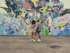 Street art dans le quartier créatif de Wynwood