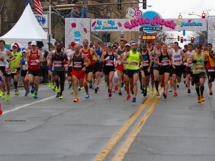 小岩城馬拉松的刺激賽況