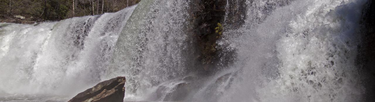 Little River Falls dans Little River Canyon National Preserve