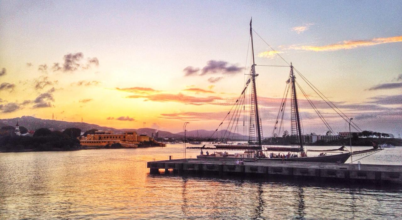Sunset over St. Croix