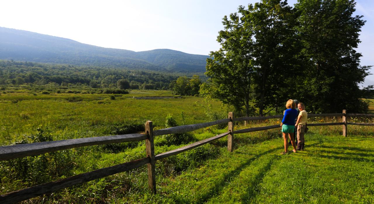 The Shires of Vermont countryside