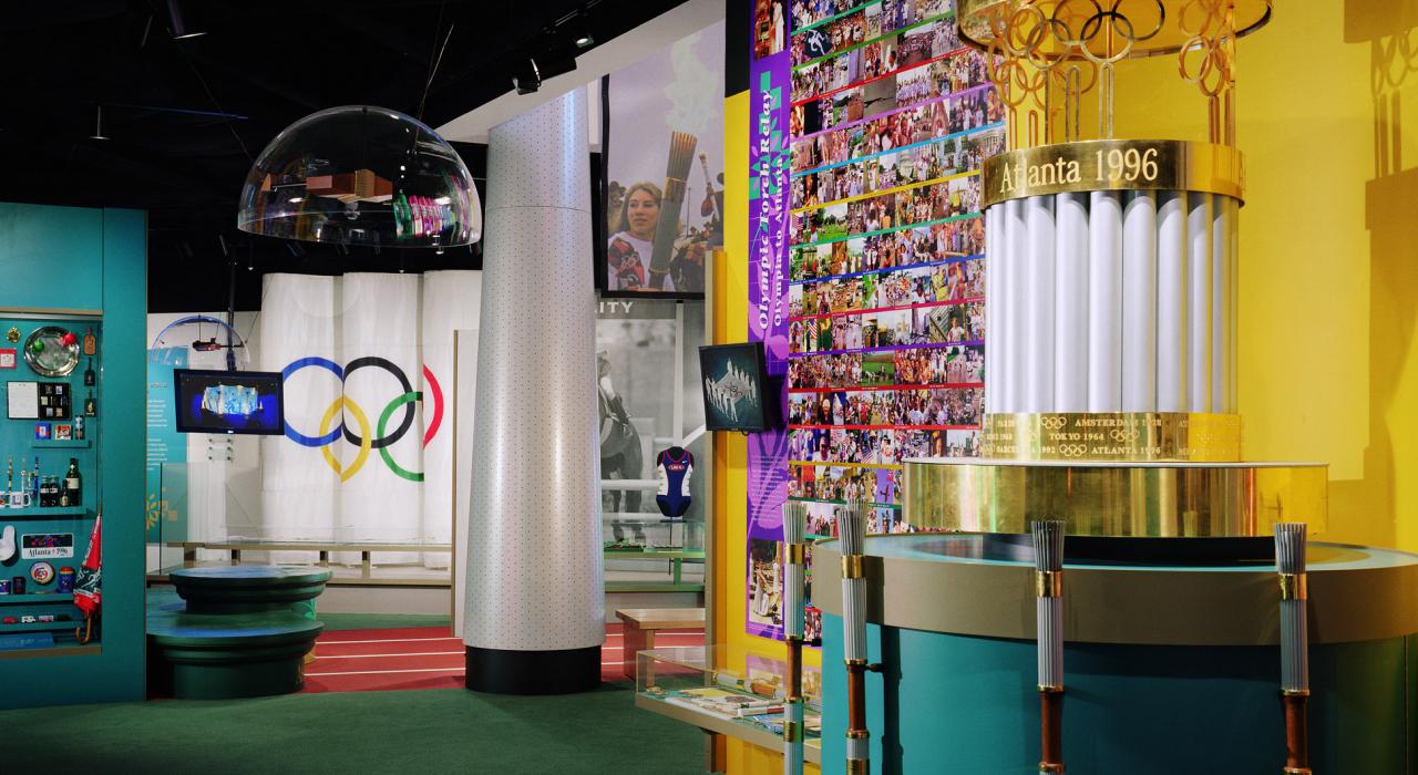 Exhibit at the Atlanta History Center, Georgia