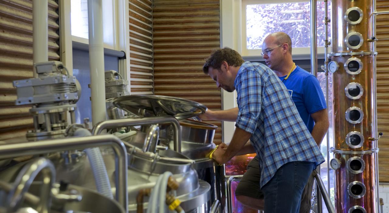 Brauereiviertel in Billings Montana