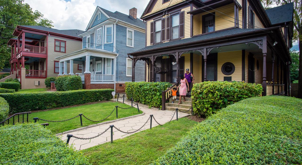 Martin Luther King Jr.’s birth home in Atlanta, Georgia