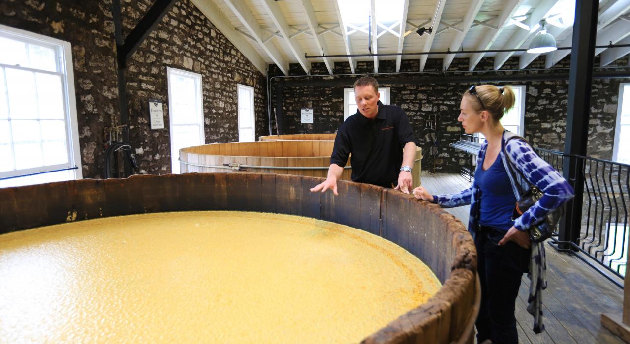 Taking the Kentucky Bourbon Tour at the Woodford Reserve Distillery