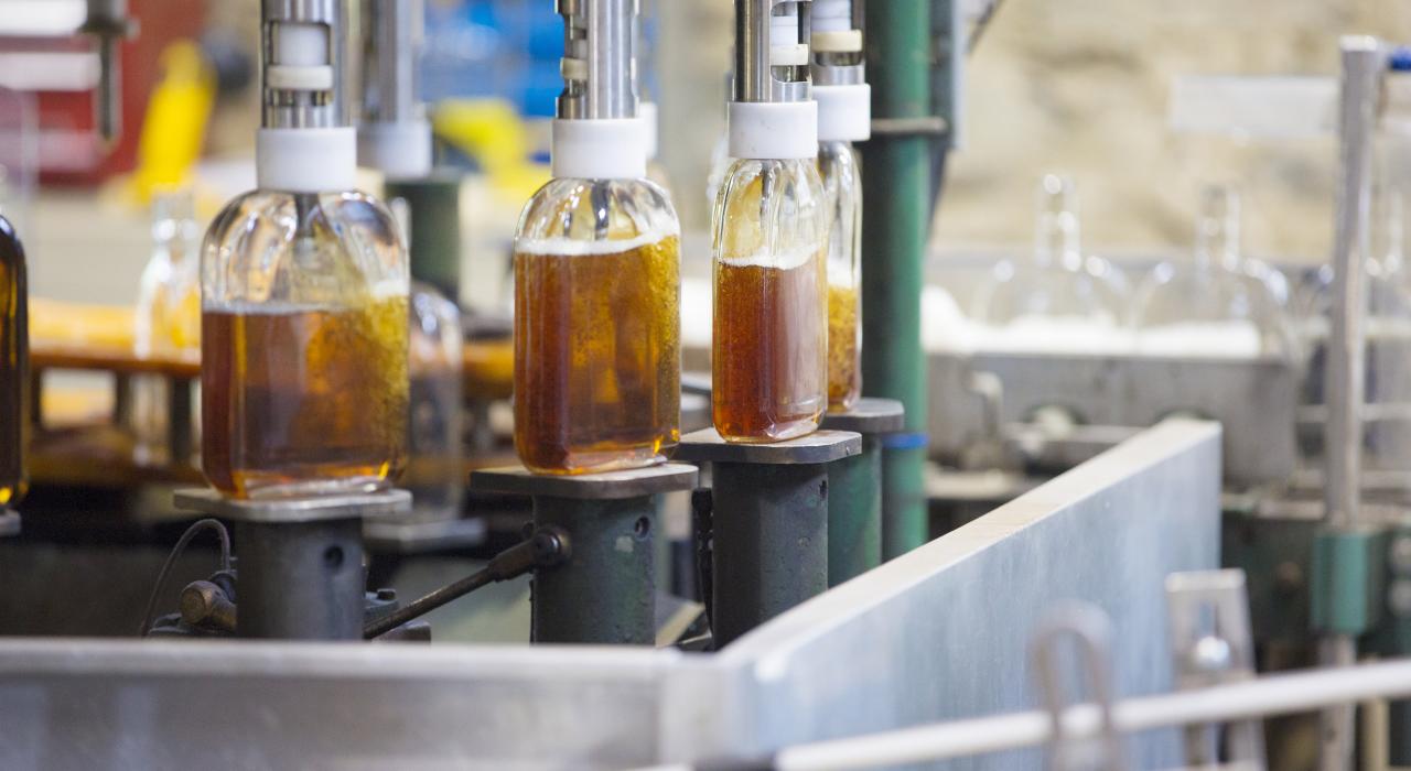 Making bourbon at the Woodford Reserve Distillery in Versailles, Kentucky