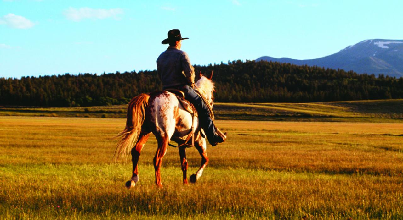 Horseback riding in the Texas Hill Country outside San Antonio