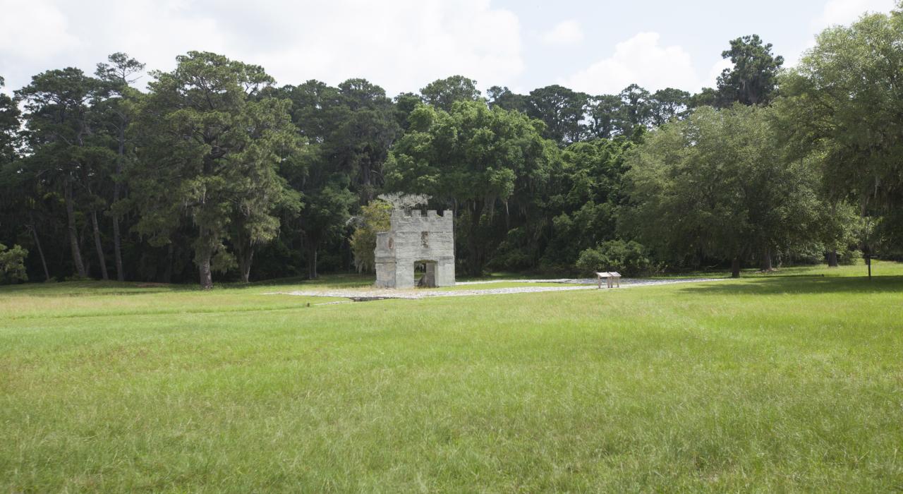 Fort Frederica, monumento nacional del siglo XVIII