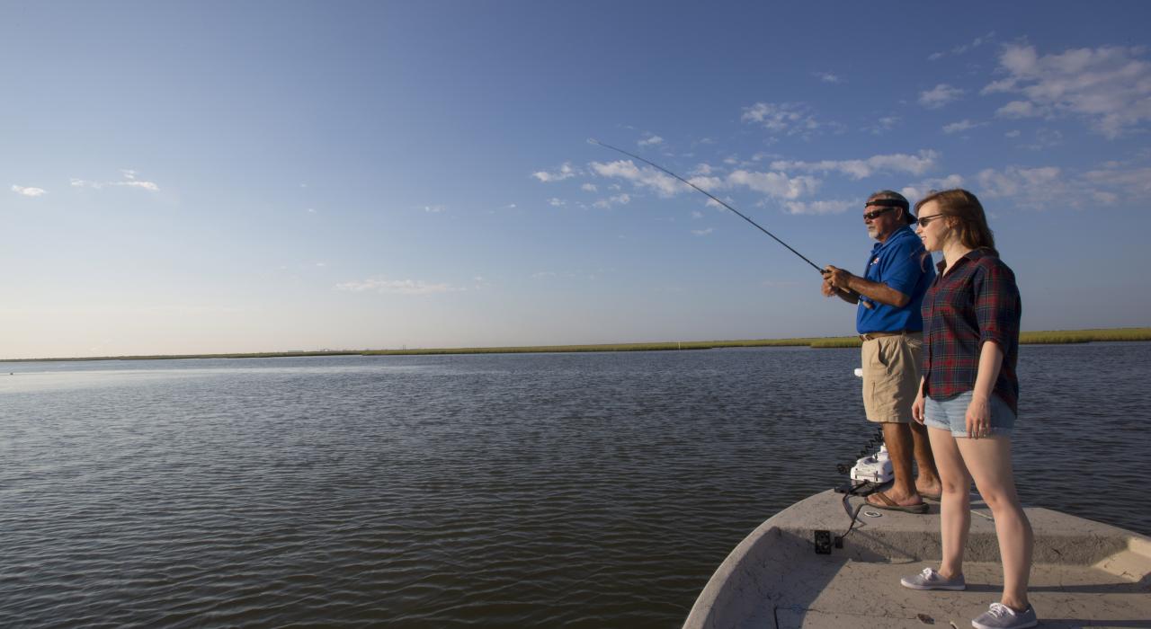 Pêche récréative à Bobby Lynn’s Marina à Leeville, Louisiane