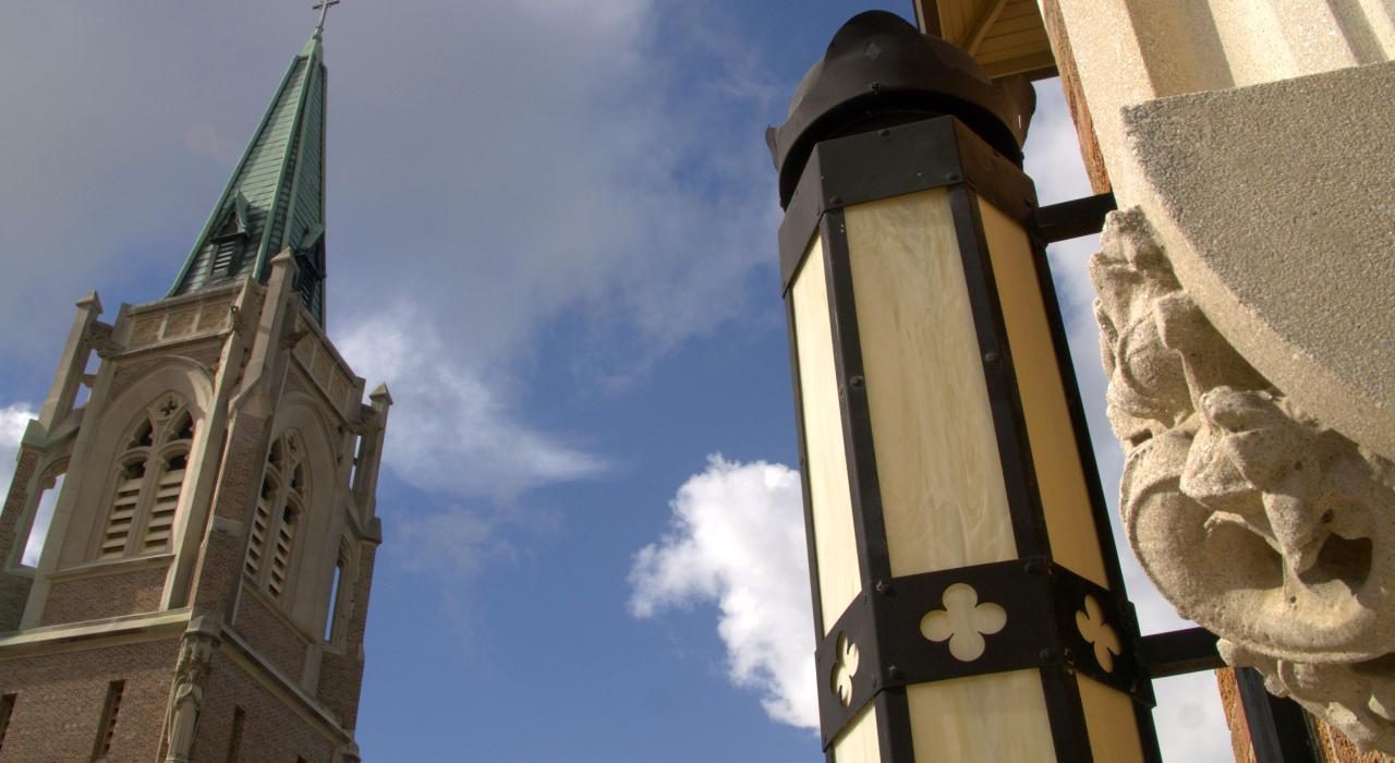 City scene in Houma, Louisiana