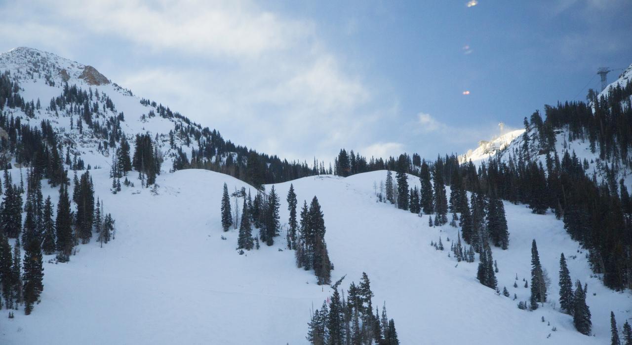 Scenic views near Salt Lake City, Utah