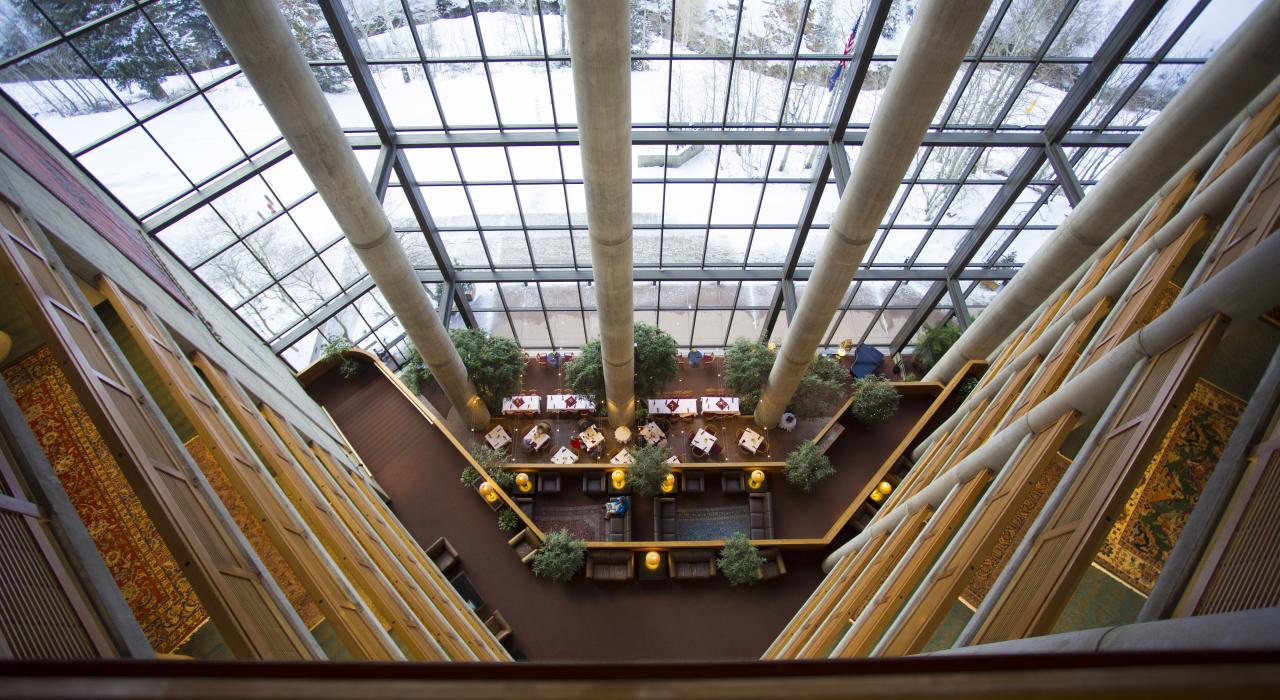 Luxury ski resort in Utah