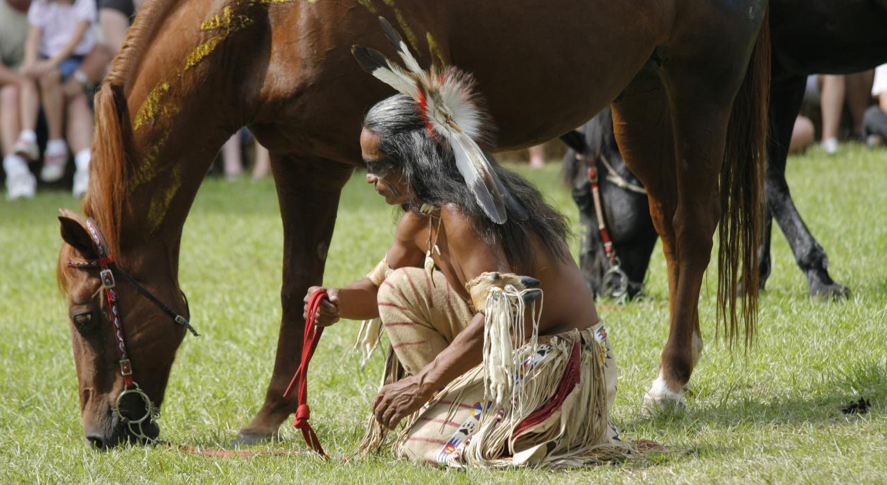 Attending the annual Ocmulgee Indian Celebration & Pow Wow