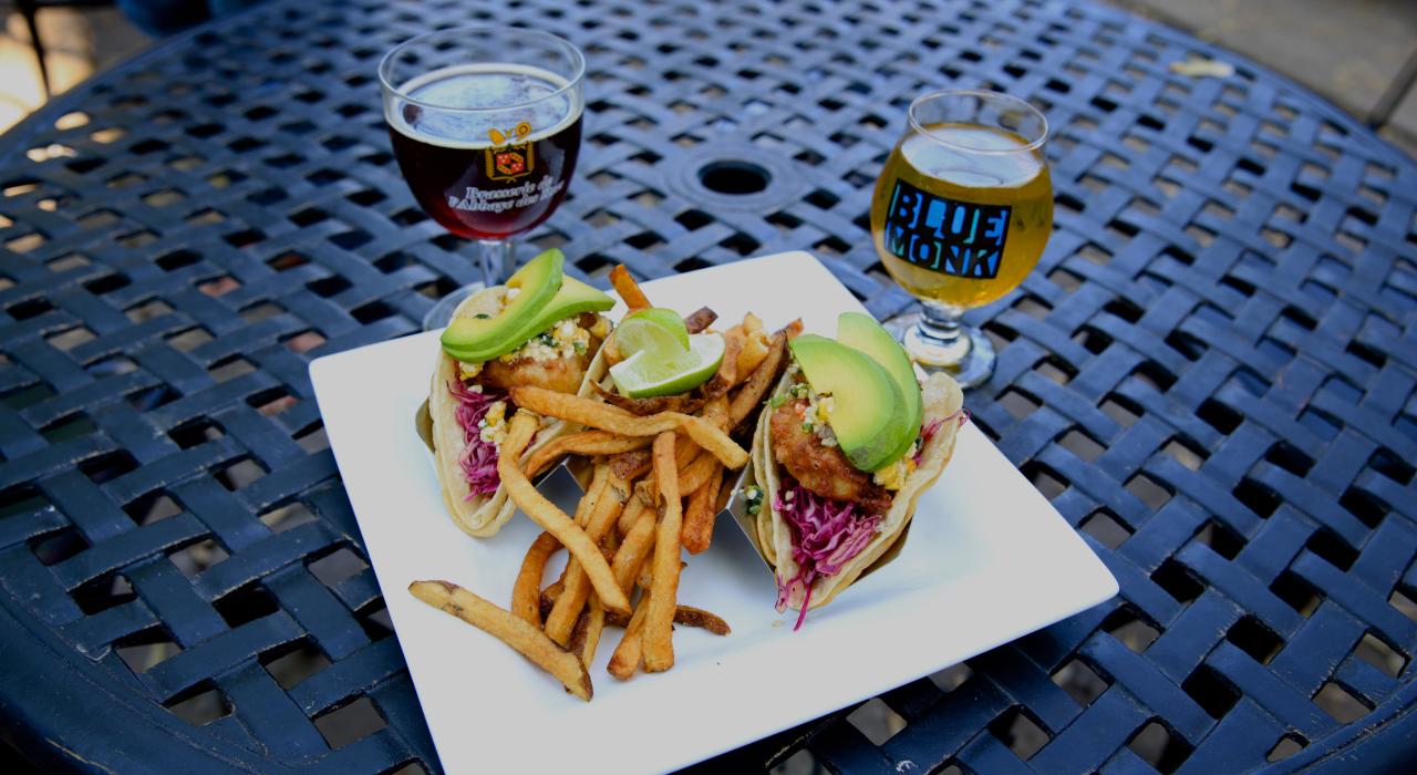 Blue Monk Gastropub art, Buffalo