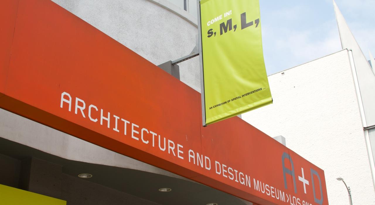Architecure and Design Museum on the Miracle Mile in Los Angeles, California