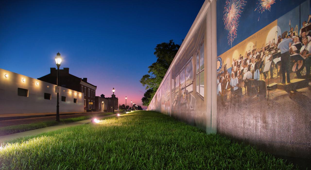 Just a few of the Wall to Wall Murals