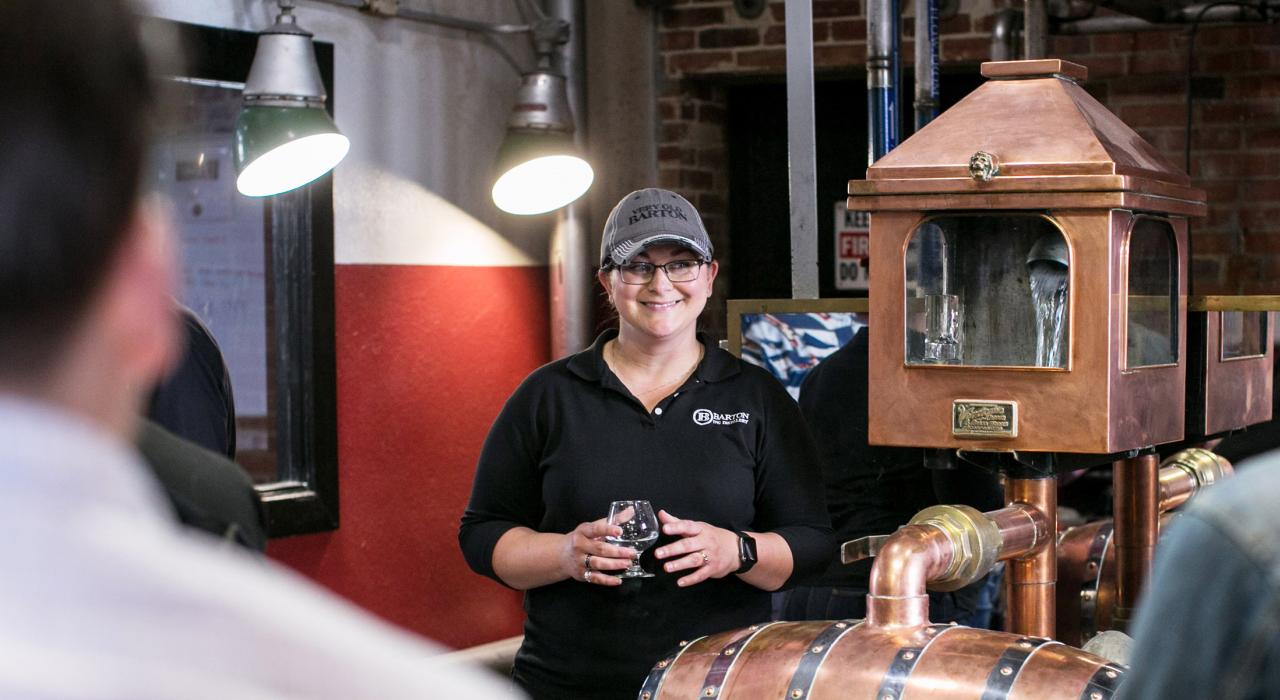 Touring the Barton 1792 Distillery