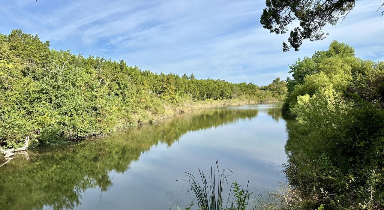 A beautiful day by the water at one of Cedar Park’s many public parks